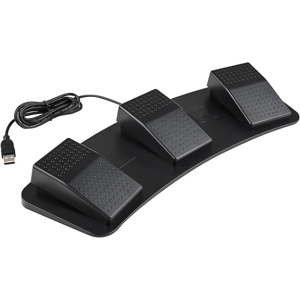 Usb Foot Pedal Gaming - USB Triple Foot Switch Pedal 3