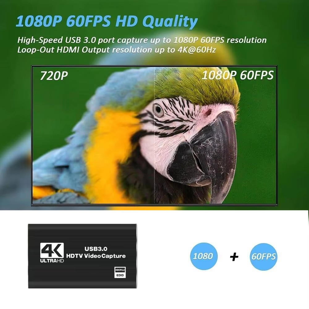 4K HDMI-Compatible to USB 3.0  - Capture Card Hdmi ulasan dan harga