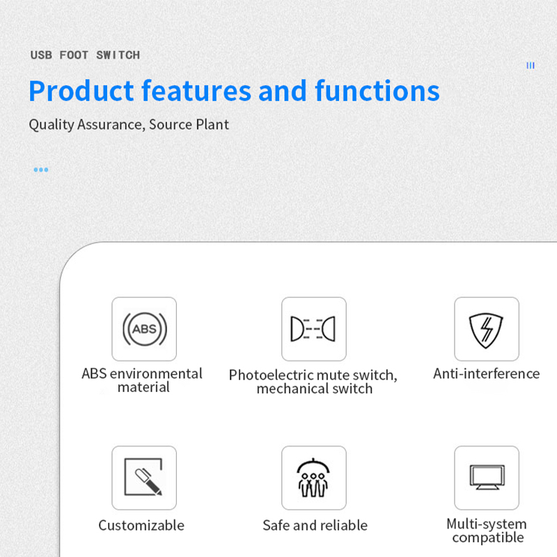 USB Foot Switch Keyboard Pedal - Usb Foot Pedal Gaming ulasan dan harga