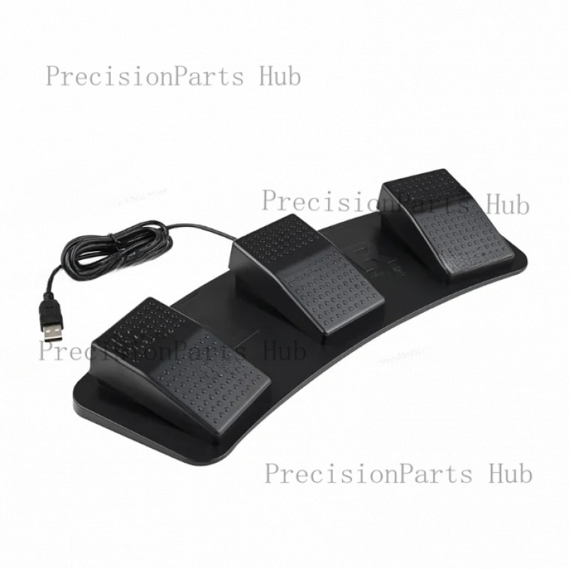 USB 3-Pedal Foot Switch Progra - Usb Foot Pedal Gaming ulasan dan harga