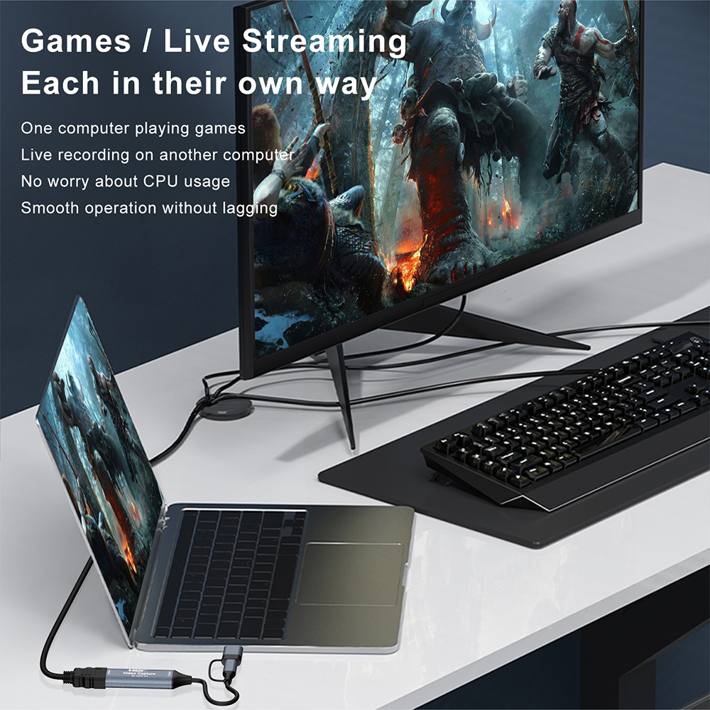 2 in 1 USB 3.0 Video Capture C - Capture Card Hdmi ulasan dan harga