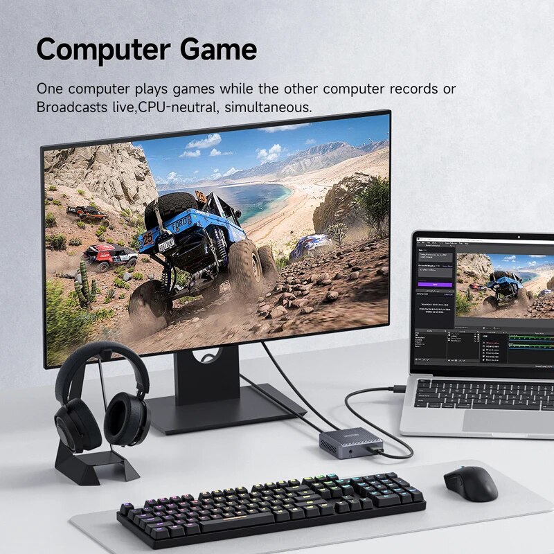 Hagibis 4K HDMI-Compatible Vid - Capture Card Hdmi ulasan dan harga