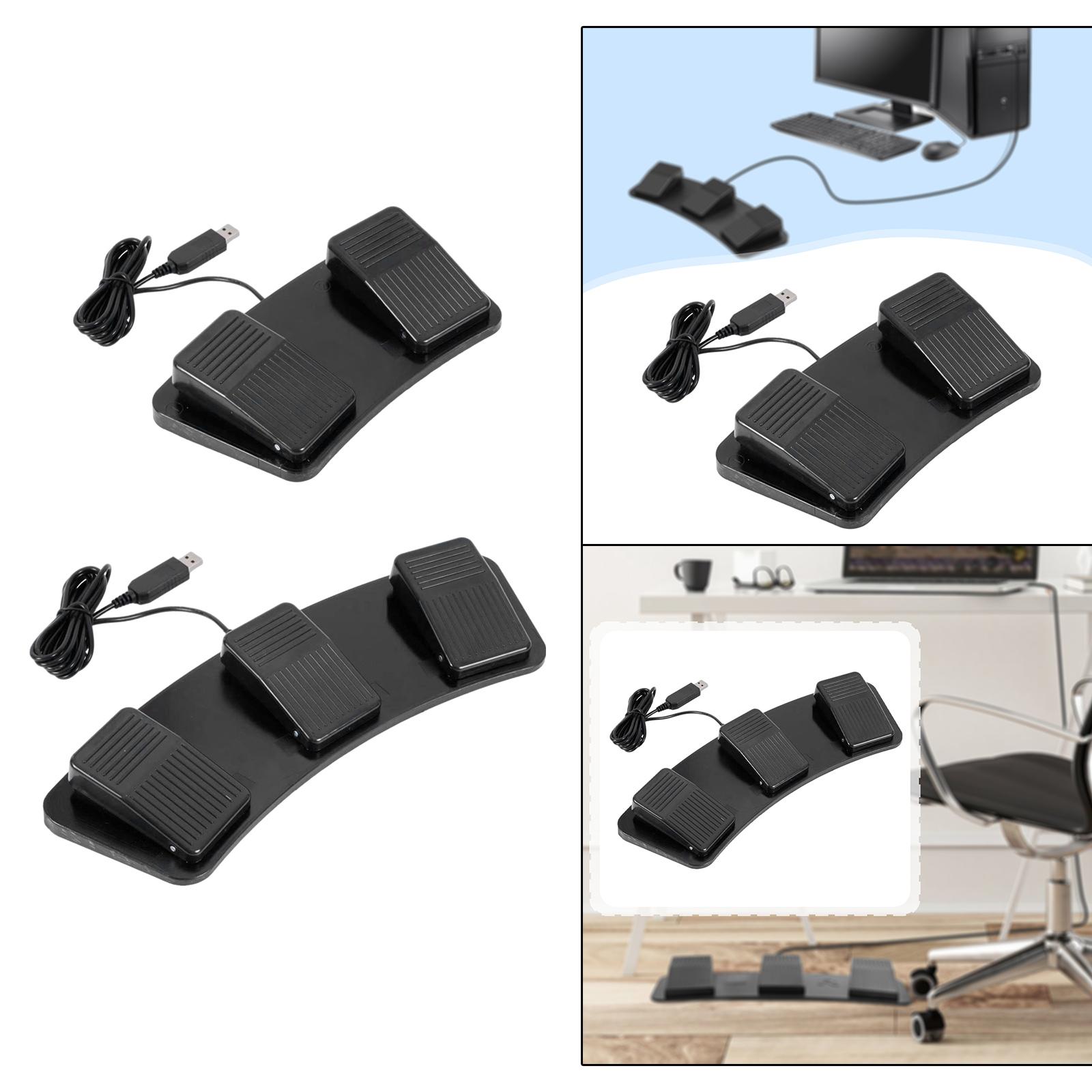 USB Foot Pedal Switch Professi - Usb Foot Pedal Gaming ulasan dan harga