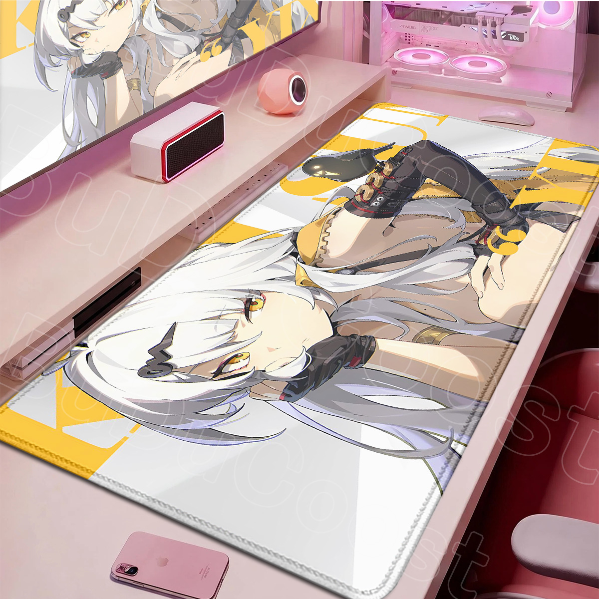 Anime Girl Yixuan Keyboard Mat - Pc Gaming Zone ulasan dan harga