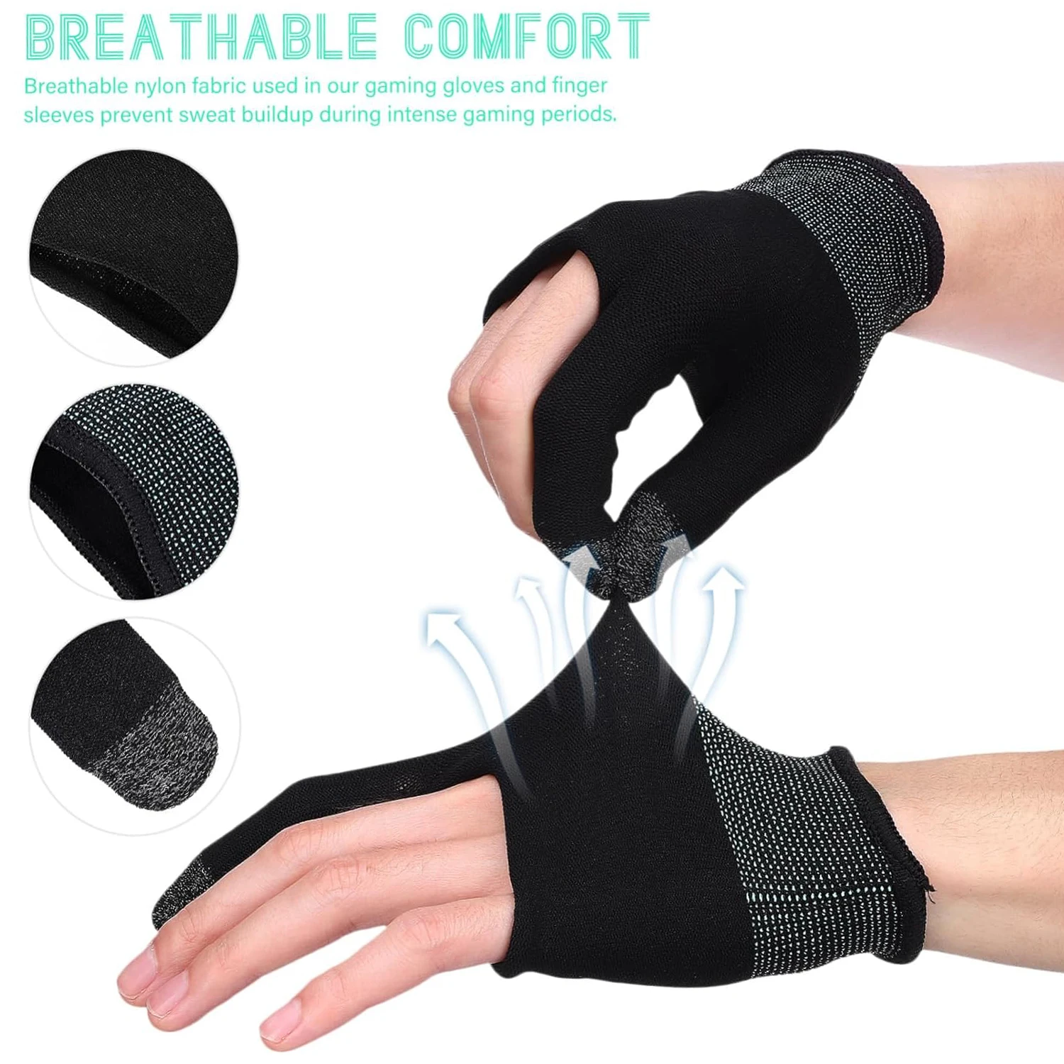 Finger Thumb Sleeve Gloves Bre - Pc Gaming Samsung ulasan dan harga