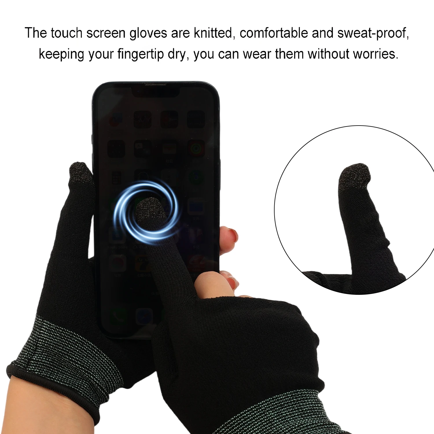 Finger Thumb Sleeve Gloves Bre - Pc Gaming Samsung ulasan dan harga