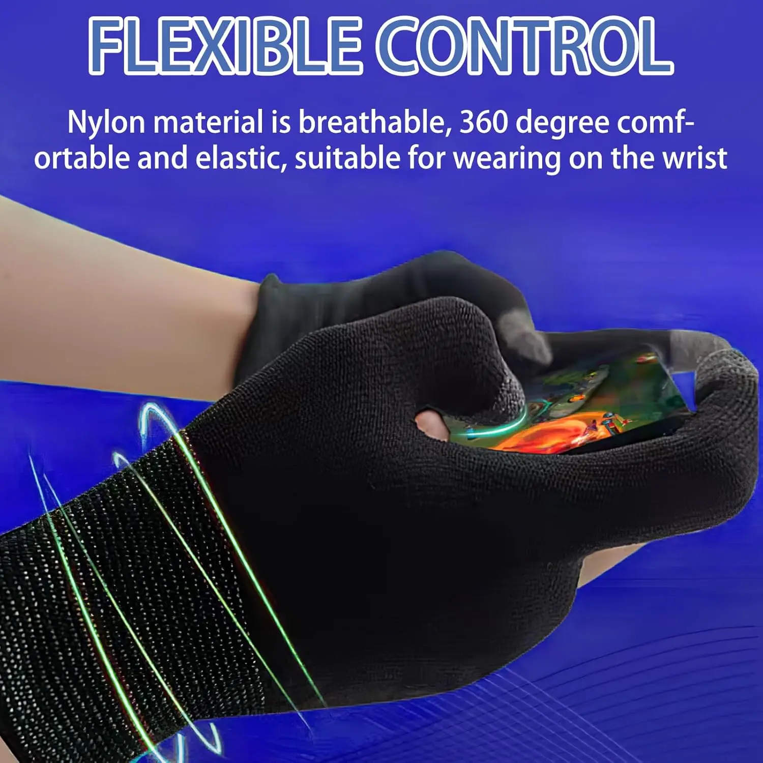Finger Thumb Sleeve Gloves Bre - Pc Gaming Samsung ulasan dan harga