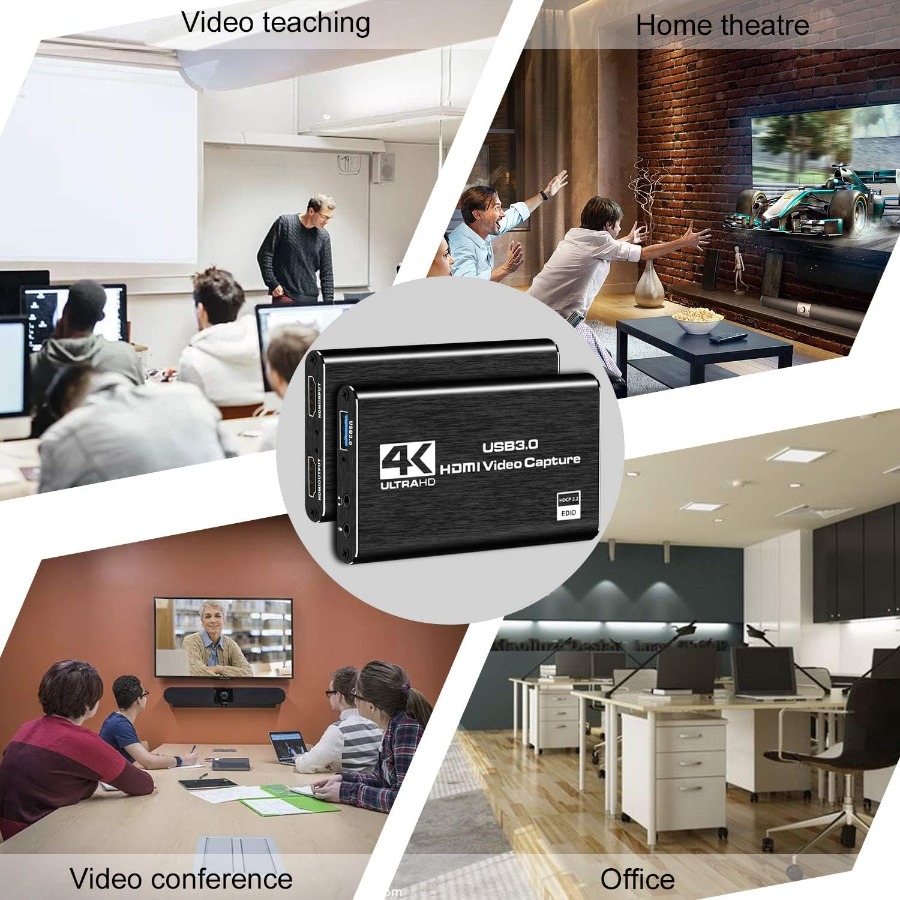 4K USB 3.0 Video Capture Card  - Capture Card Hdmi ulasan dan harga