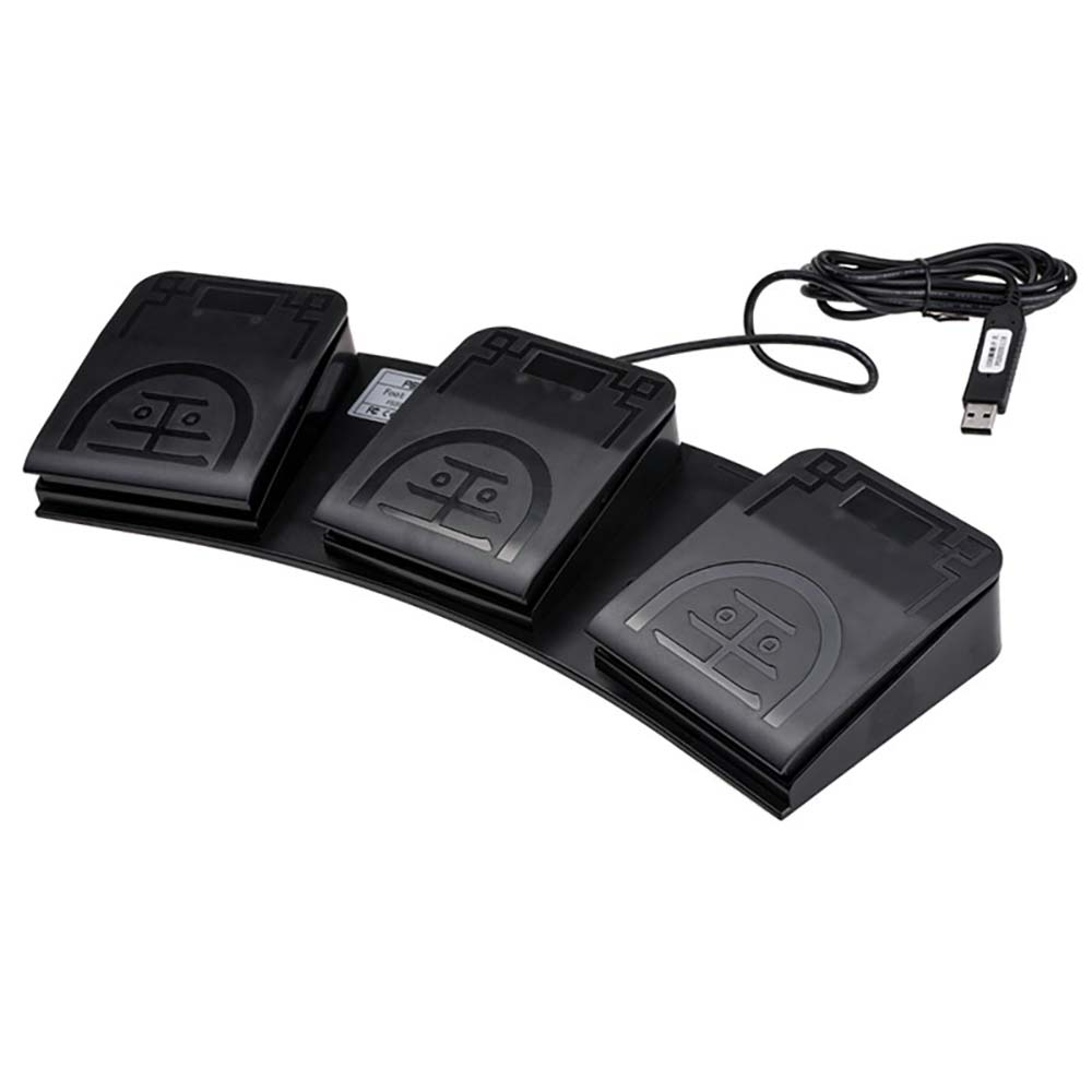 MIDI USB Foot Pedal Control Sw - Usb Foot Pedal Gaming ulasan dan harga