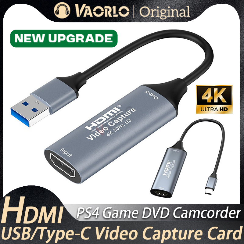 4K USB3.0/Type-C Video Capture - Capture Card Hdmi ulasan dan harga