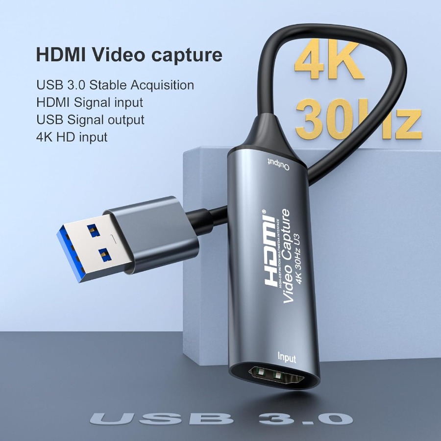 4K USB3.0/Type-C Video Capture - Capture Card Hdmi ulasan dan harga
