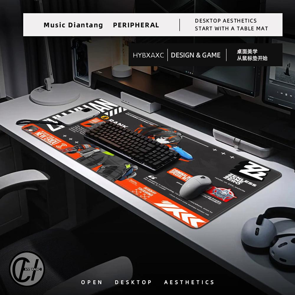 Large Gaming Mousepads Zenless - Pc Gaming Zone ulasan dan harga