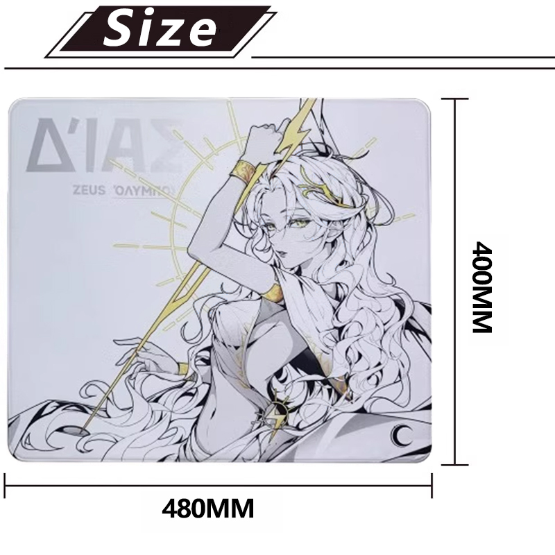 Zeus XSoft Mousepad - 480x400m - Pc Gaming Zeus ulasan dan harga