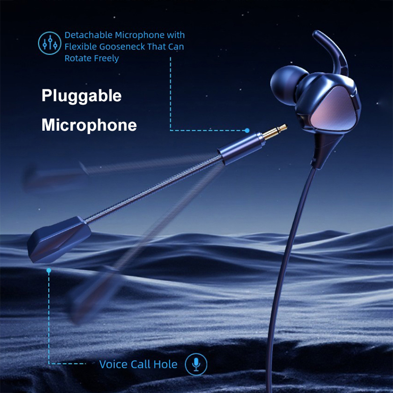 In Ear Gaming Earphones With M - Pc Gaming Samsung ulasan dan harga