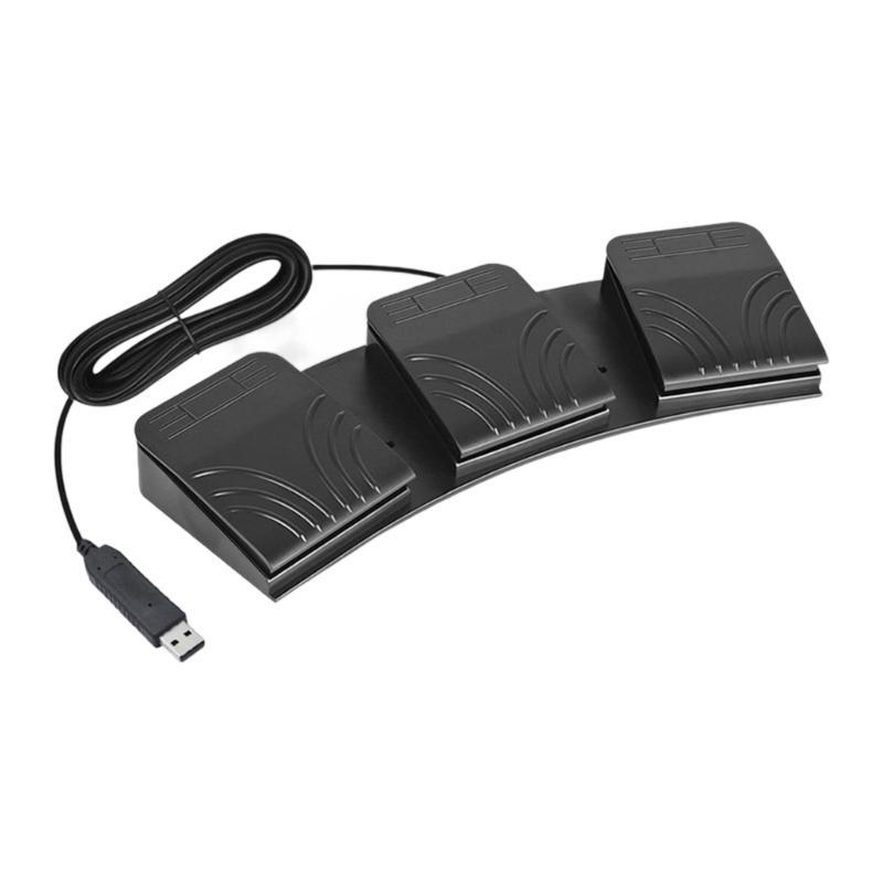 3 USB Foot Pedal Programmable  - Usb Foot Pedal Gaming ulasan dan harga